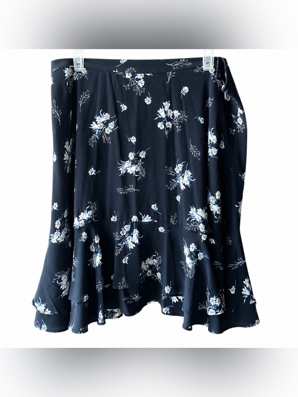 Loft Ruffled Skirt Size 14 - Picture 4 of 6